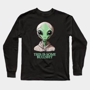 Resident Alien in a hoodie Long Sleeve T-Shirt